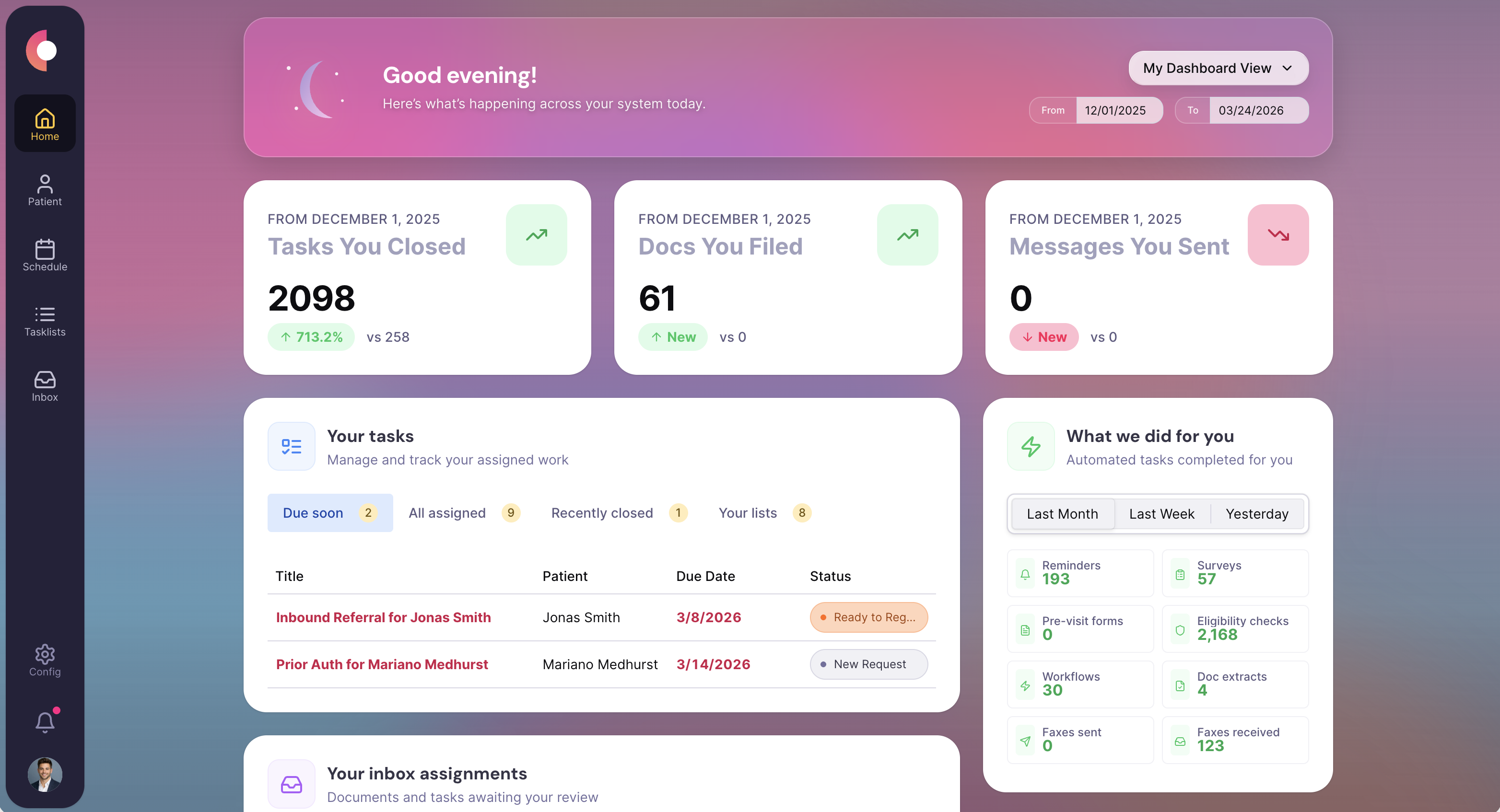 Platform overview composite screenshot