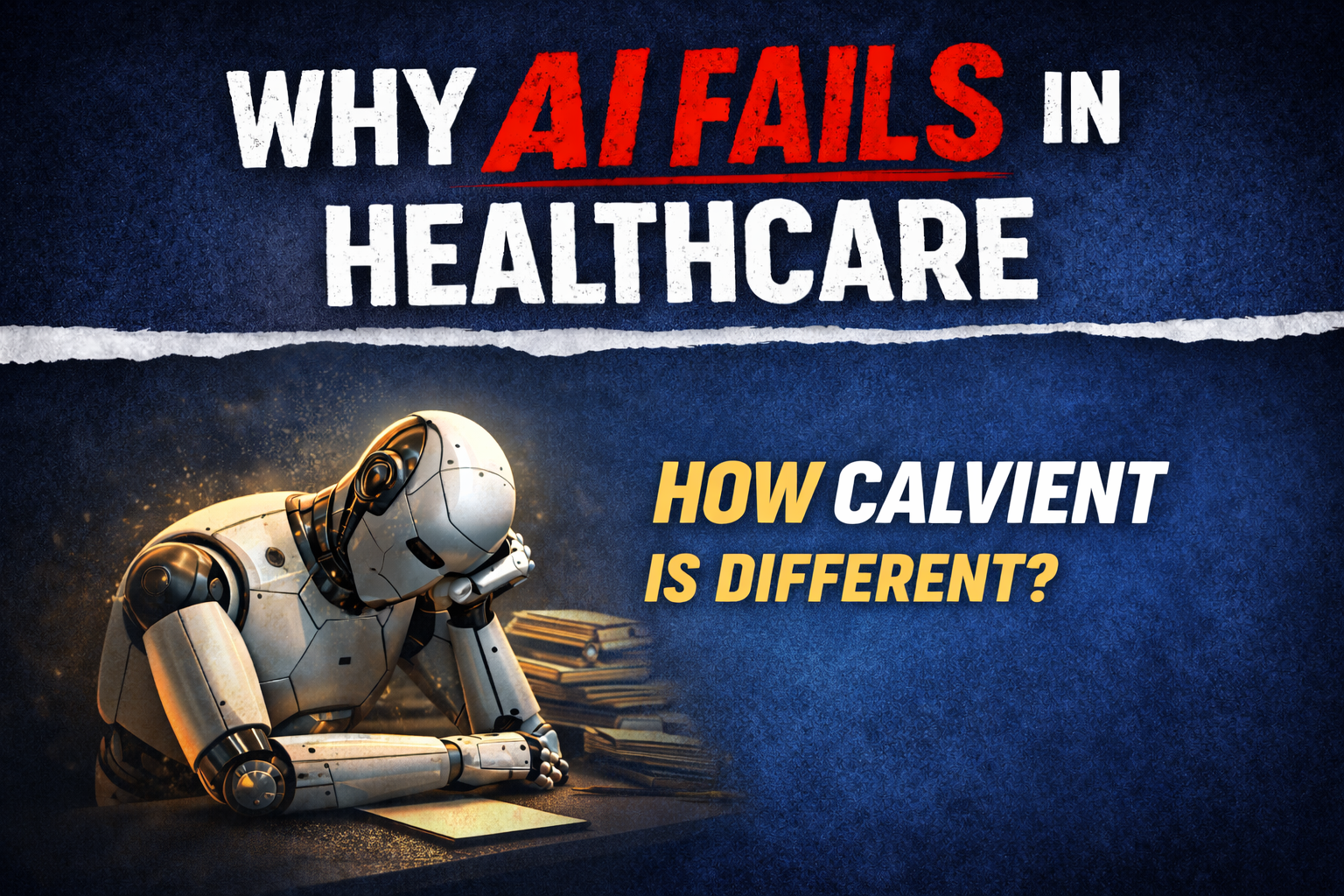 The High Failure Rate of Healthcare AI Projects — And How Calvient Is Different