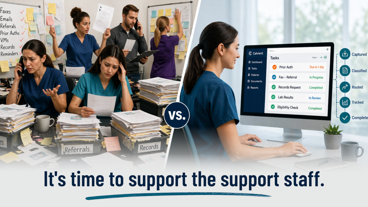 Who Supports the Support Staff?